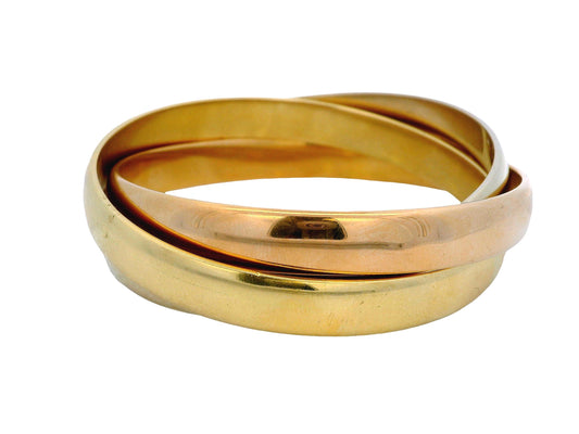 Cartier Trinity Bracelet Wide-Italian Hallmark