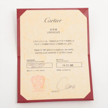Cartier Amulette de Cartier Carnelian diamond 18K Rose Gold Necklace