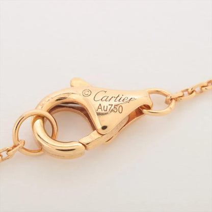 Cartier Amulette de Cartier Carnelian diamond 18K Rose Gold Necklace