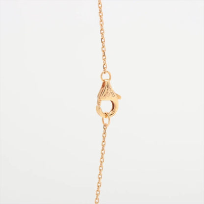 Cartier Amulette de Cartier Carnelian diamond 18K Rose Gold Necklace