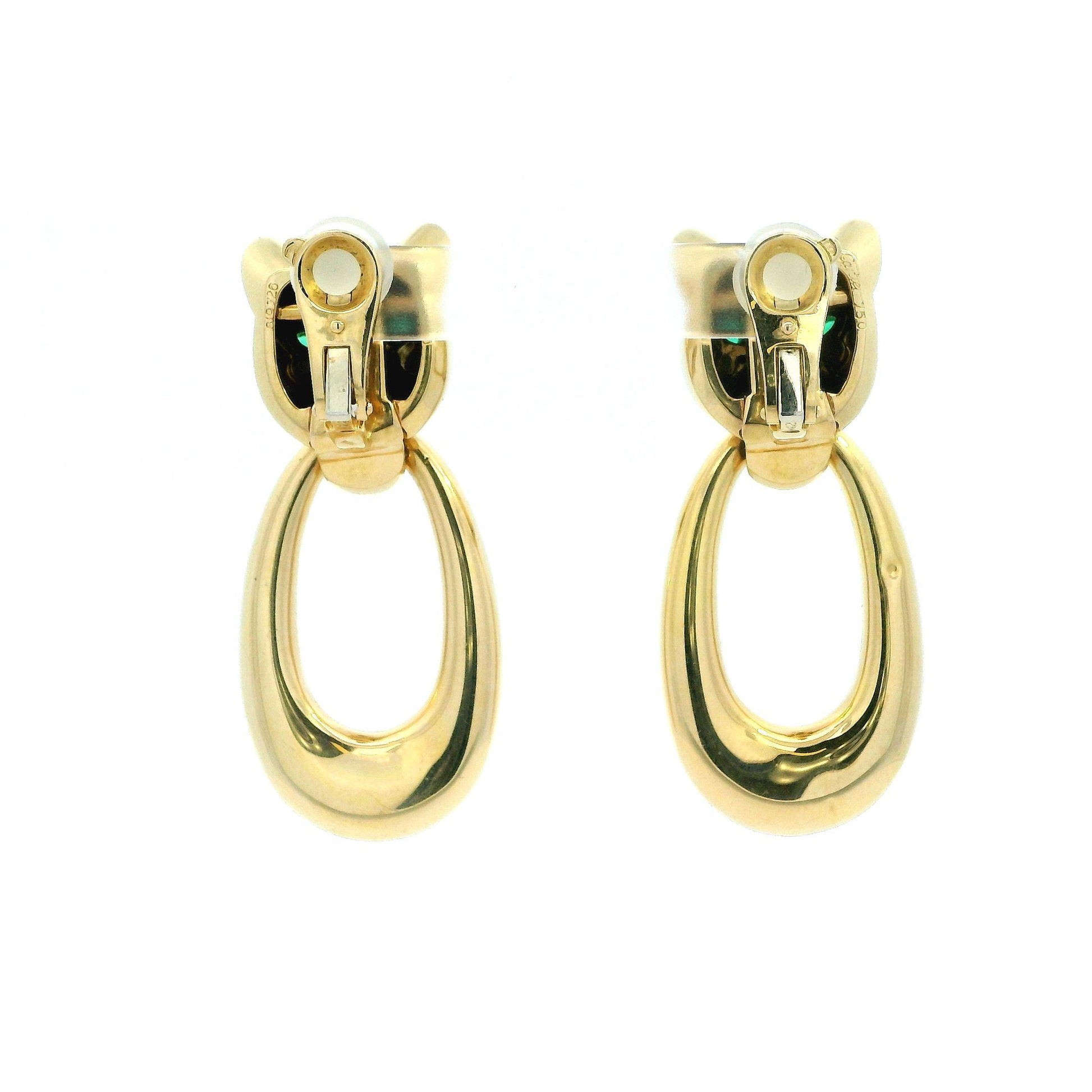 Cartier Panther 18K Yellow Gold Day & Night Ears Door-knockers(Pre-Owned)