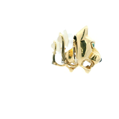 Cartier Panther 18K Yellow Gold Day & Night Ears Door-knockers