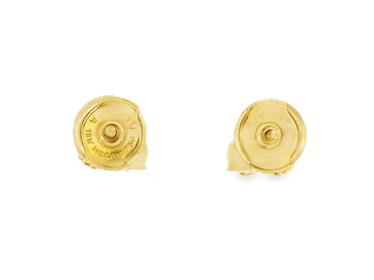 Van Cleef & Arpels Sweet Alahambra Diamond Earrings in 18K Yellow Gold
