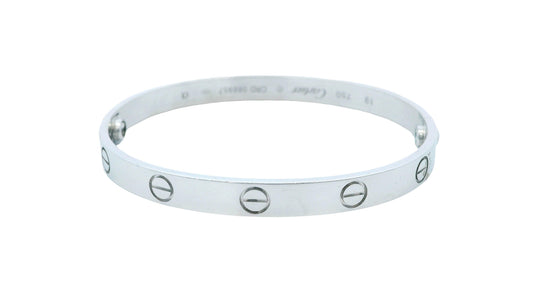 Cartier Love Bracelet 19 with Screwdriver & Pouch