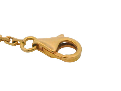Cartier Love 18K Gold Necklace with Three Diamond