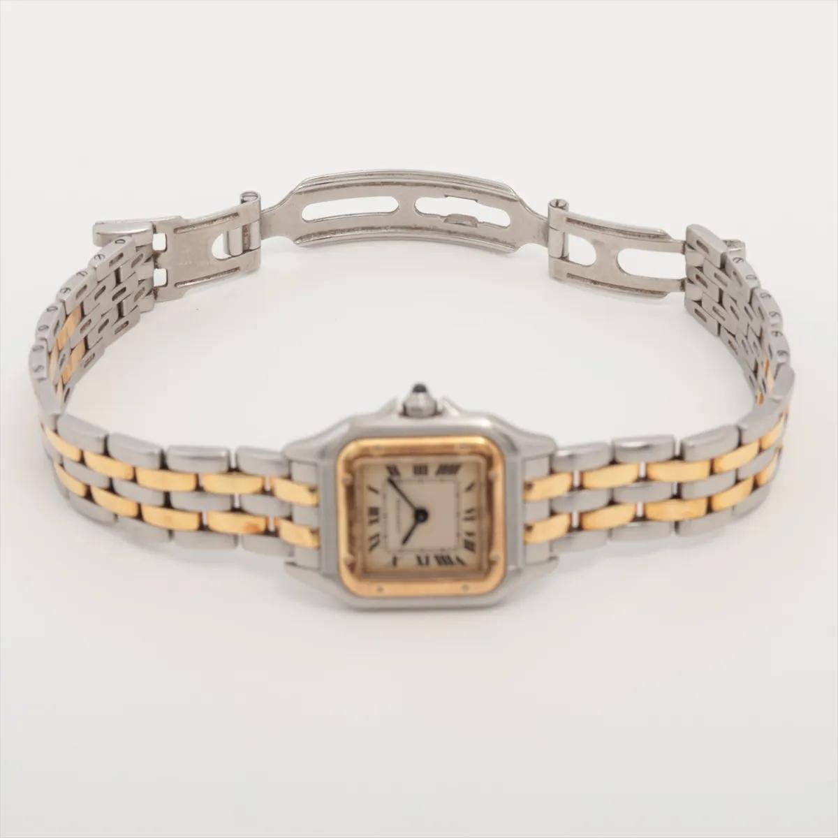 Cartier Panthère W25029B6 Two-Row Ladies Watch Box & Papers