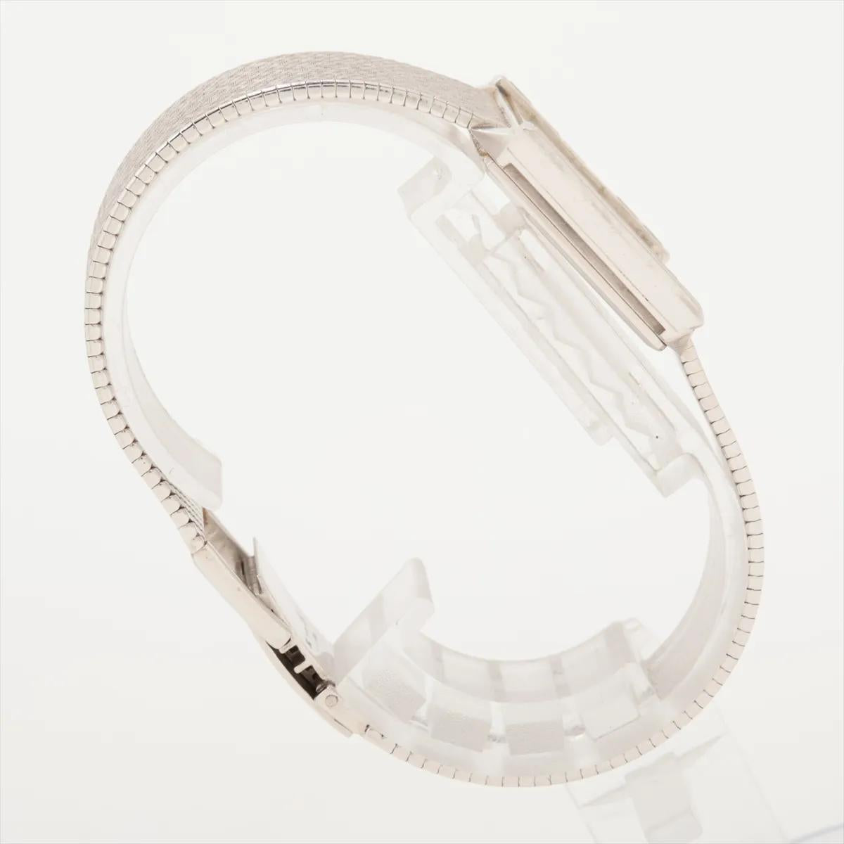 Patek Philippe 3506/3G 18K White Gold Silver Dial Vintage Watch