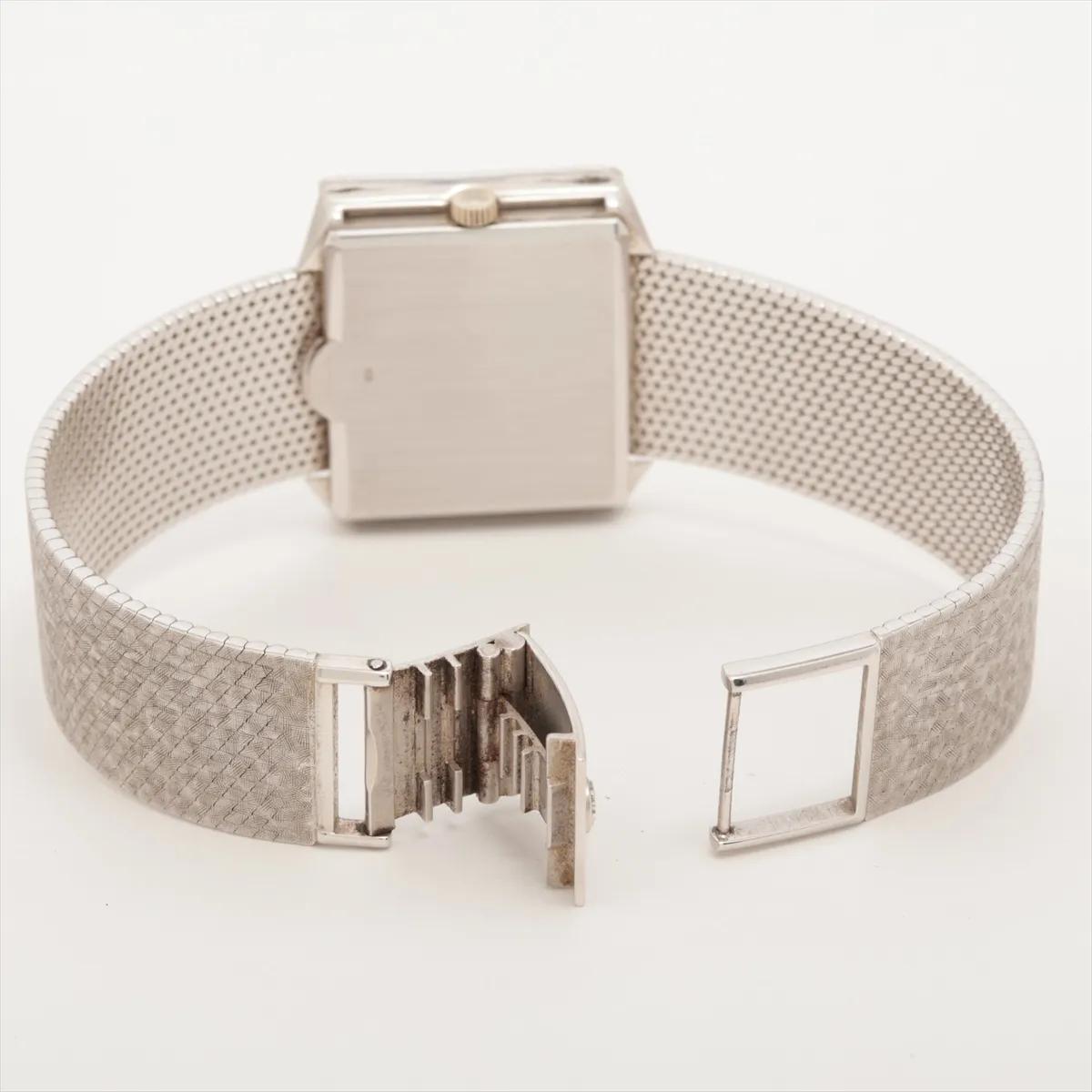 Patek Philippe 3506/3G 18K White Gold Silver Dial Vintage Watch