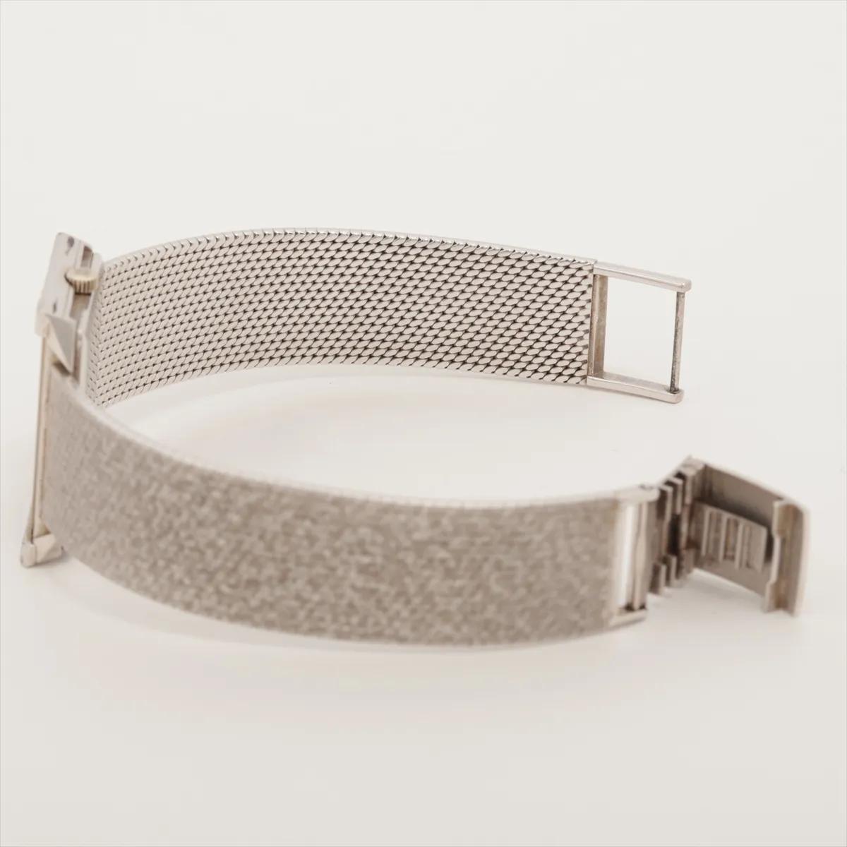 Patek Philippe 3506/3G 18K White Gold Silver Dial Vintage Watch