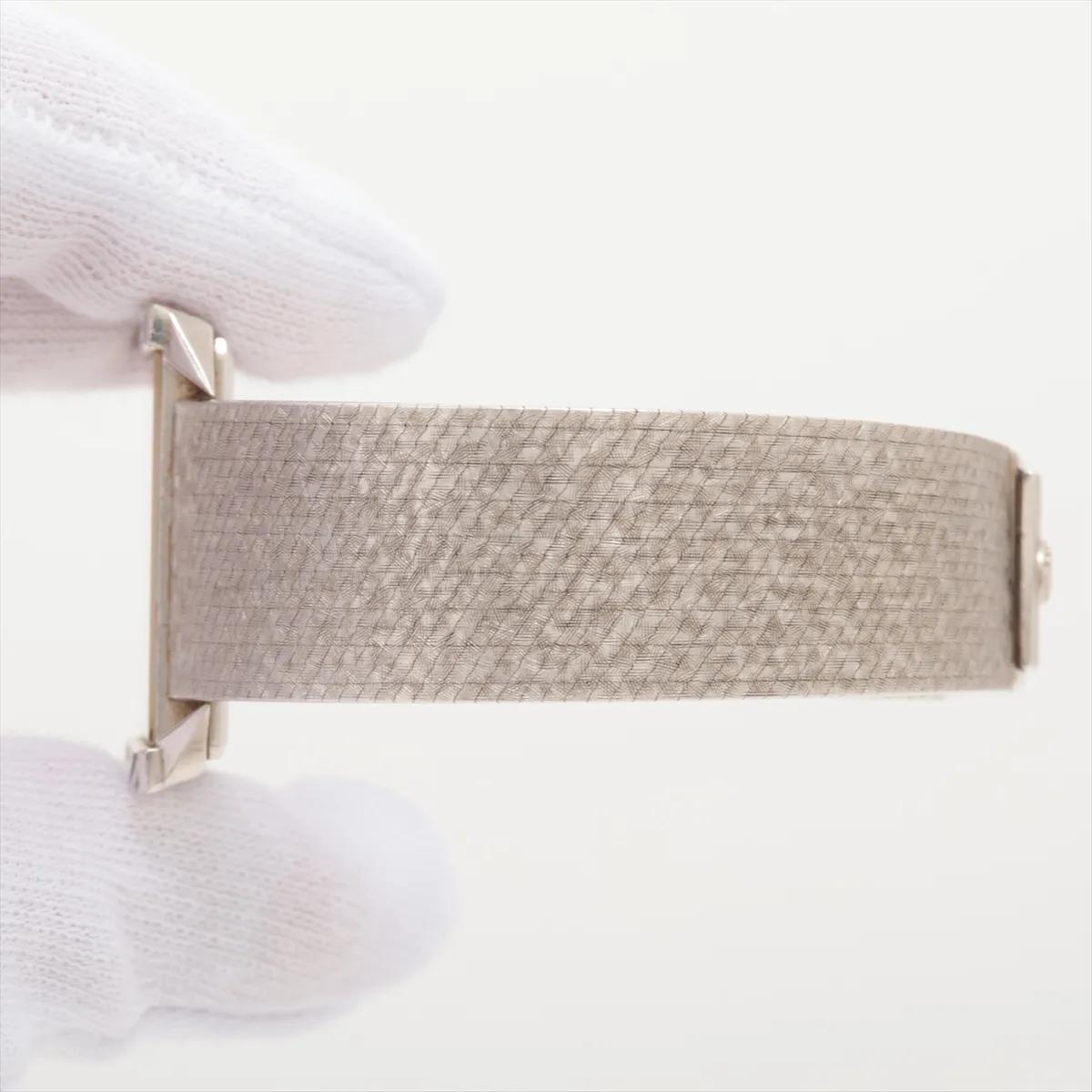 Patek Philippe 3506/3G 18K White Gold Silver Dial Vintage Watch