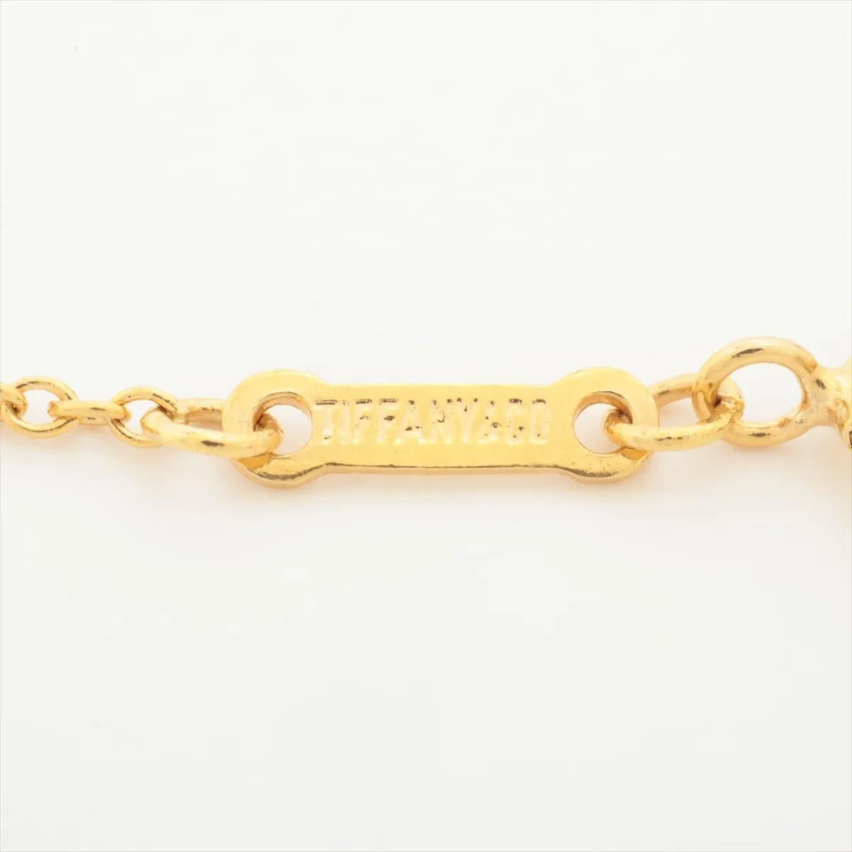 Tiffany 18K Yellow Gold Star of David Necklace
