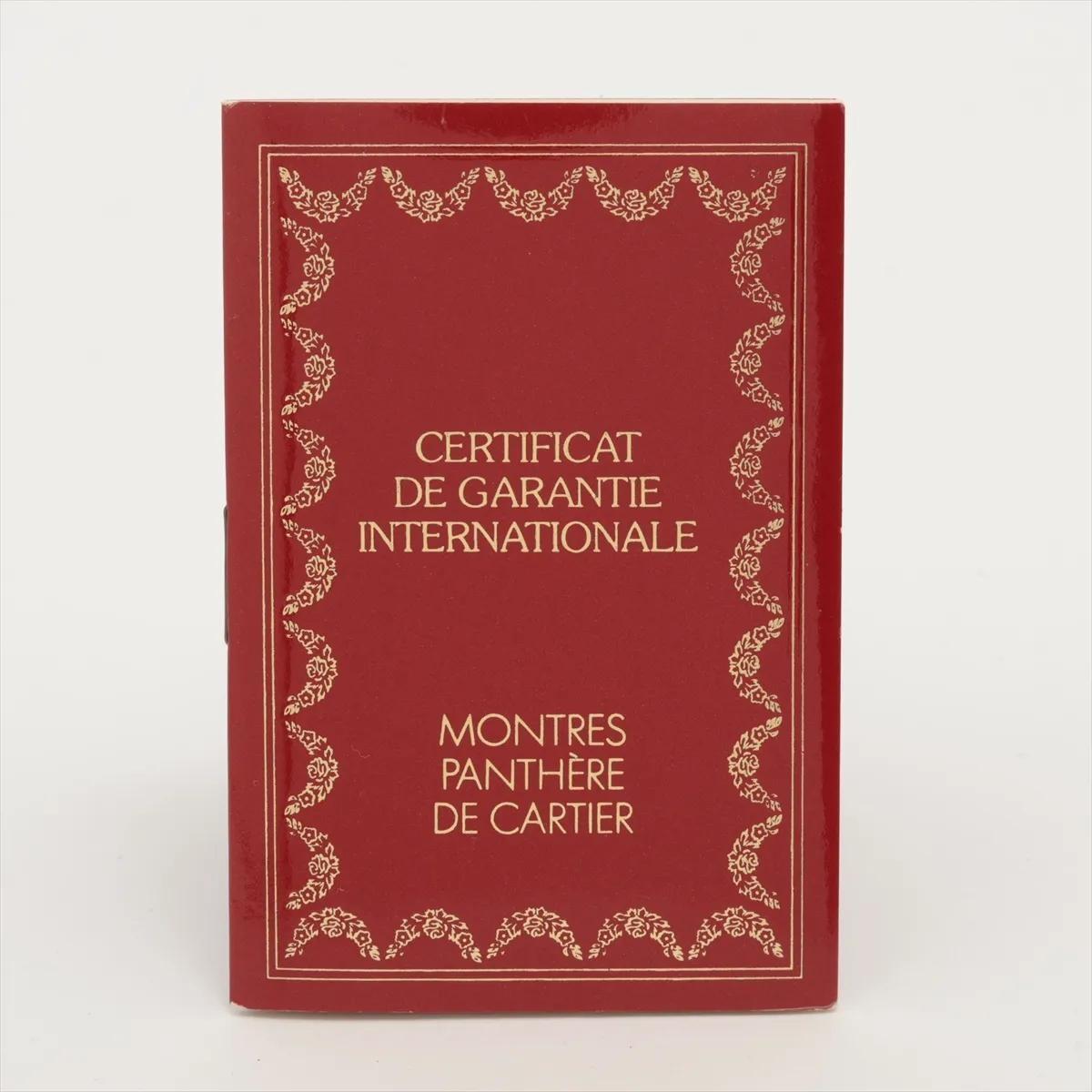 Cartier Panthère W25029B6 Two-Row Ladies Watch Box & Papers