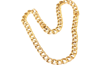 Elegance Interlocking 14K Yellow Gold Jewelry Set: Necklace & Bracelet