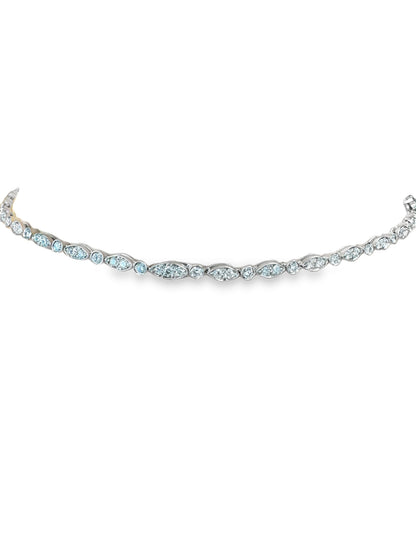 Tiffany & Co. Platinum 11 Rosettes Necklace
