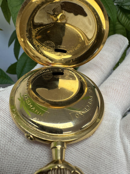 A Lange & Söhne Glashütte, Antique, 18k Yellow Gold A Movement Pocket Watch