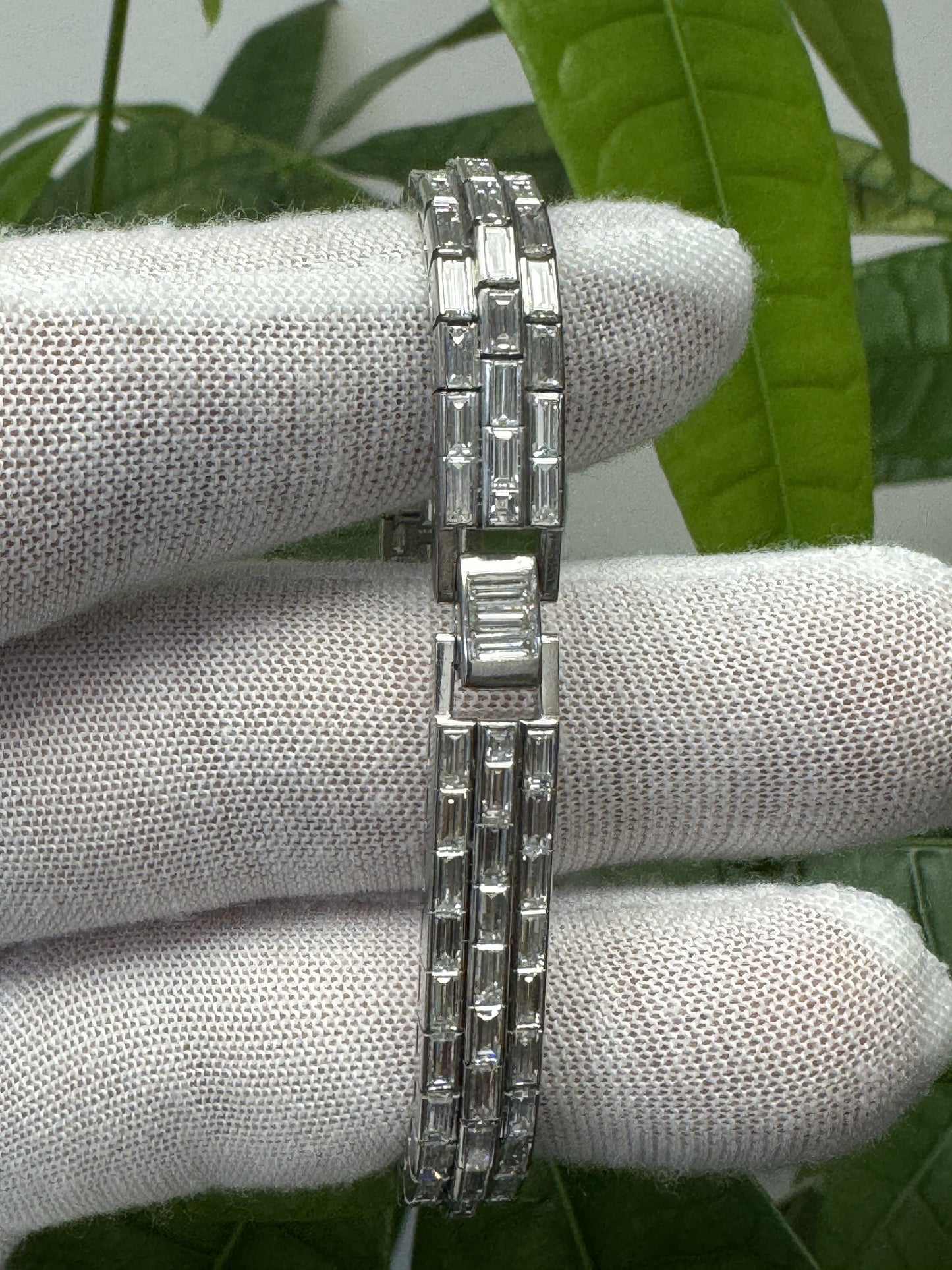 Audemars Piguet & Hardy & Hayes Platinum Diamond Vintage Ladies Watch