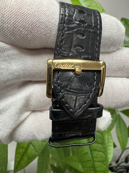 Cartier Tank Divan W6300556 18k Yellow Gold Quartz Ladies Watch