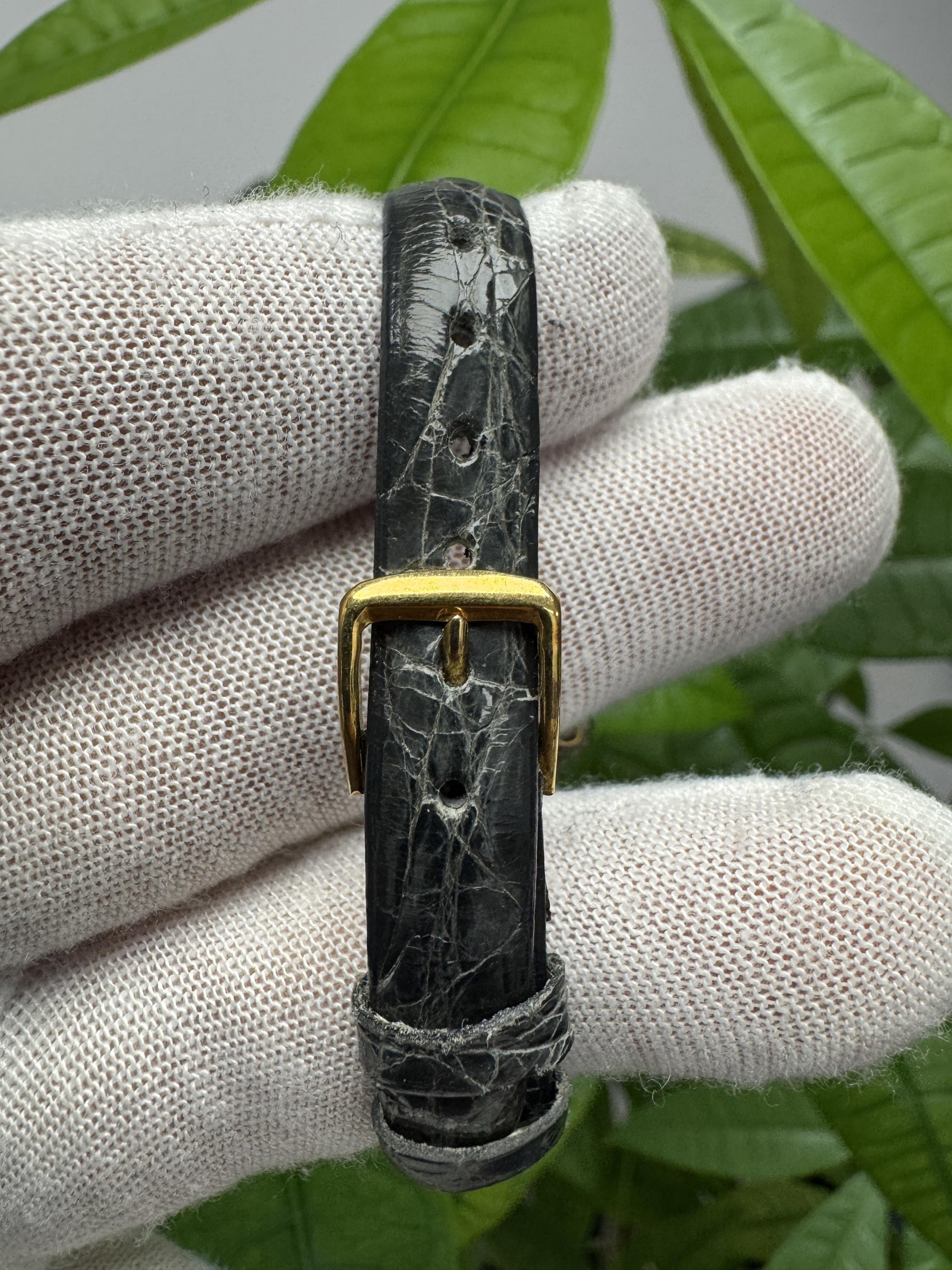 Audemars lds hex shape alt pave fluted sects diamond dial&hnds