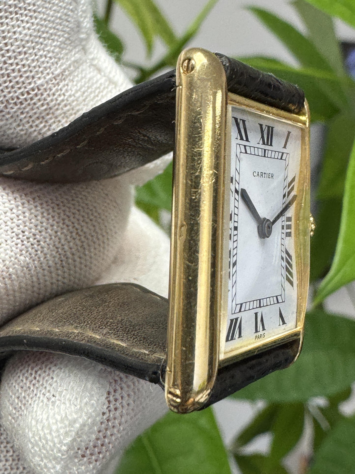 Cartier Tank Louis Extra-Plate 'Paris' Dial Vintage Watch