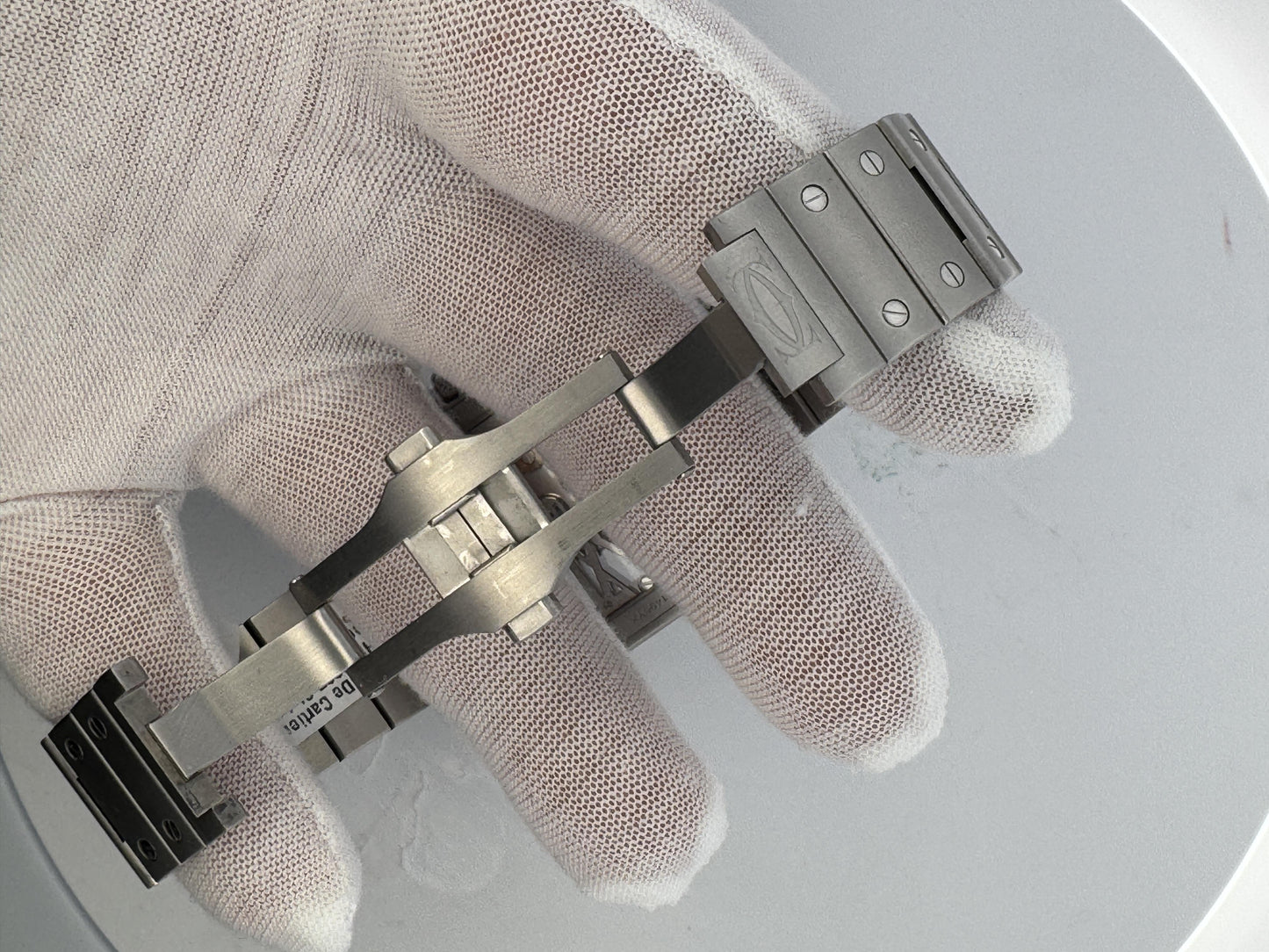 Cartier Santos De Cartier WHSA0007 Stainless Steel Skeleton Dial Box & Papers.