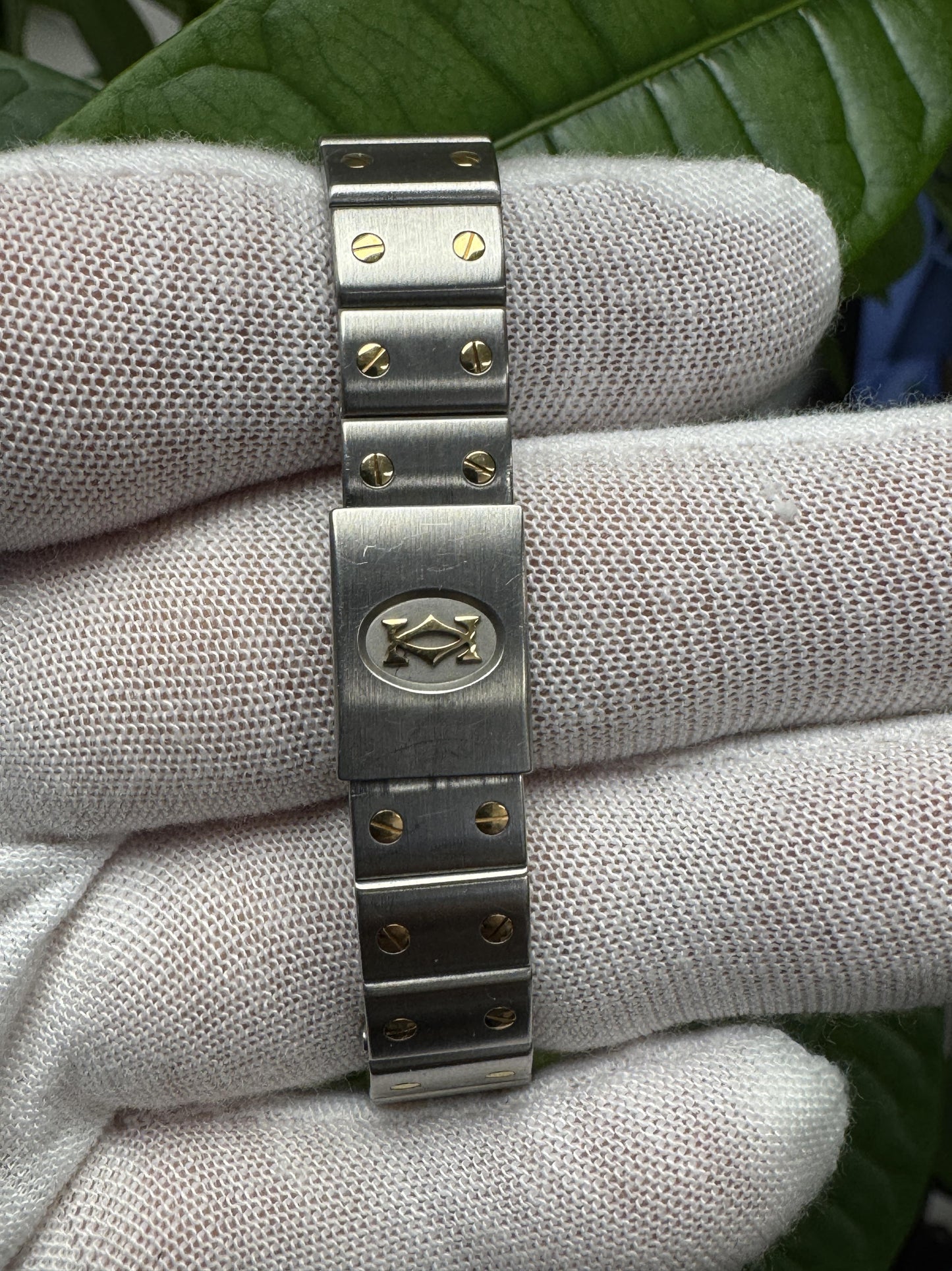 Cartier Santos de Cartier Galbée W20008C4 Moonphase Quartz Watch