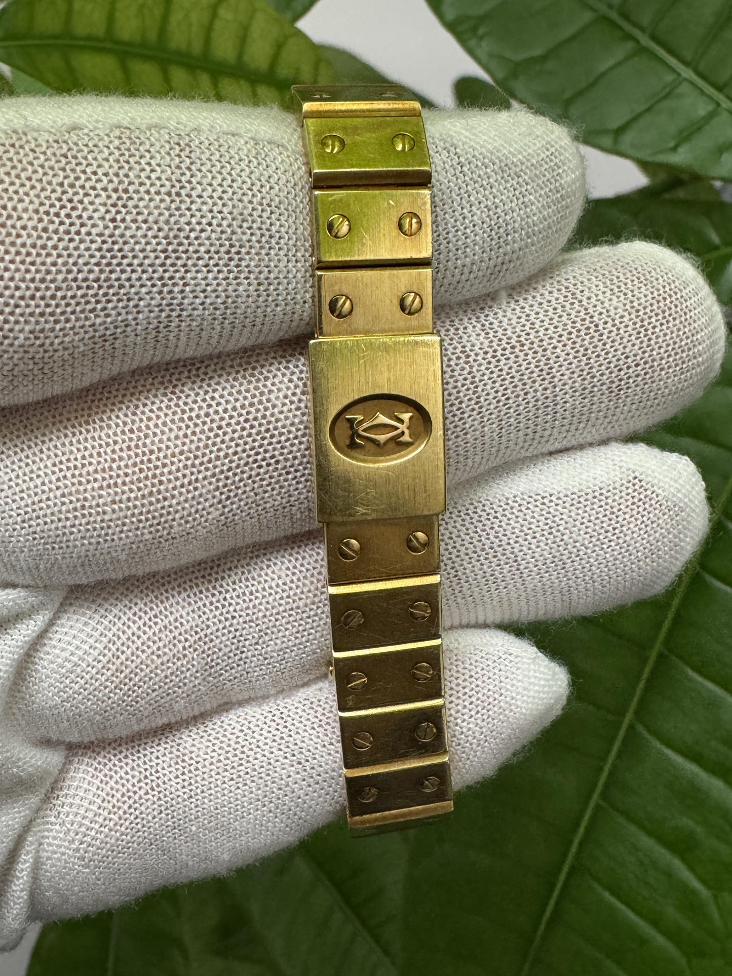 Cartier Santos Vendôme 84738788 18K Yellow Gold Ladies Watch