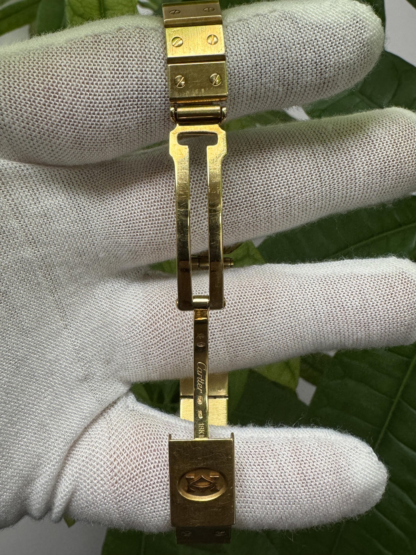 Cartier Santos Vendôme 84738788 18K Yellow Gold Ladies Watch