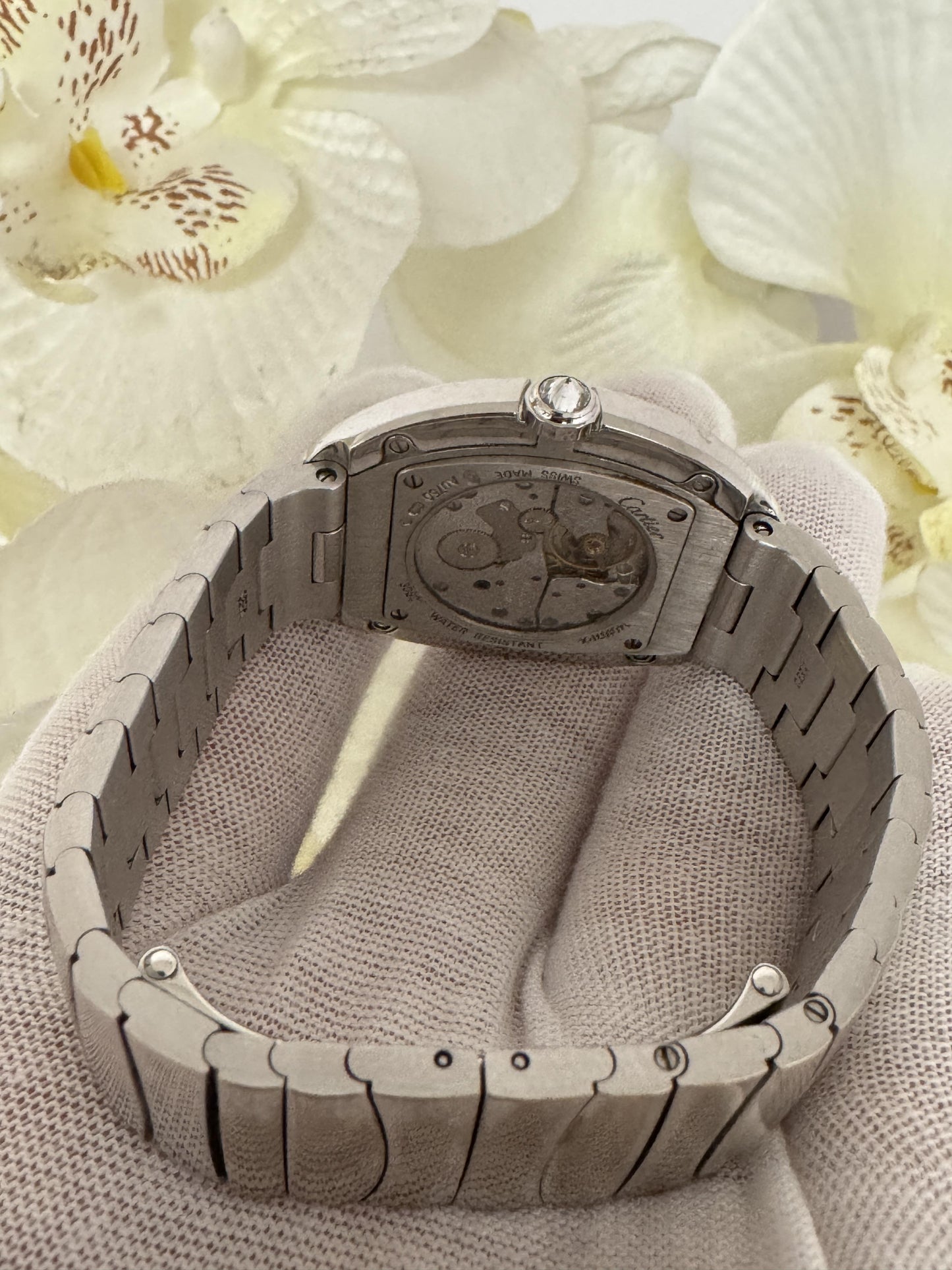 Cartier Baignoire WB520010 Large 18K White Gold Box & Papers