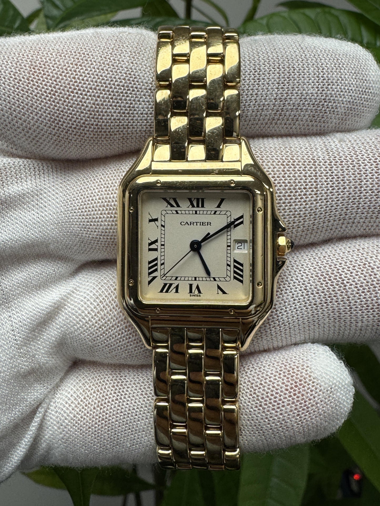 Cartier Panther 18k Large Watch