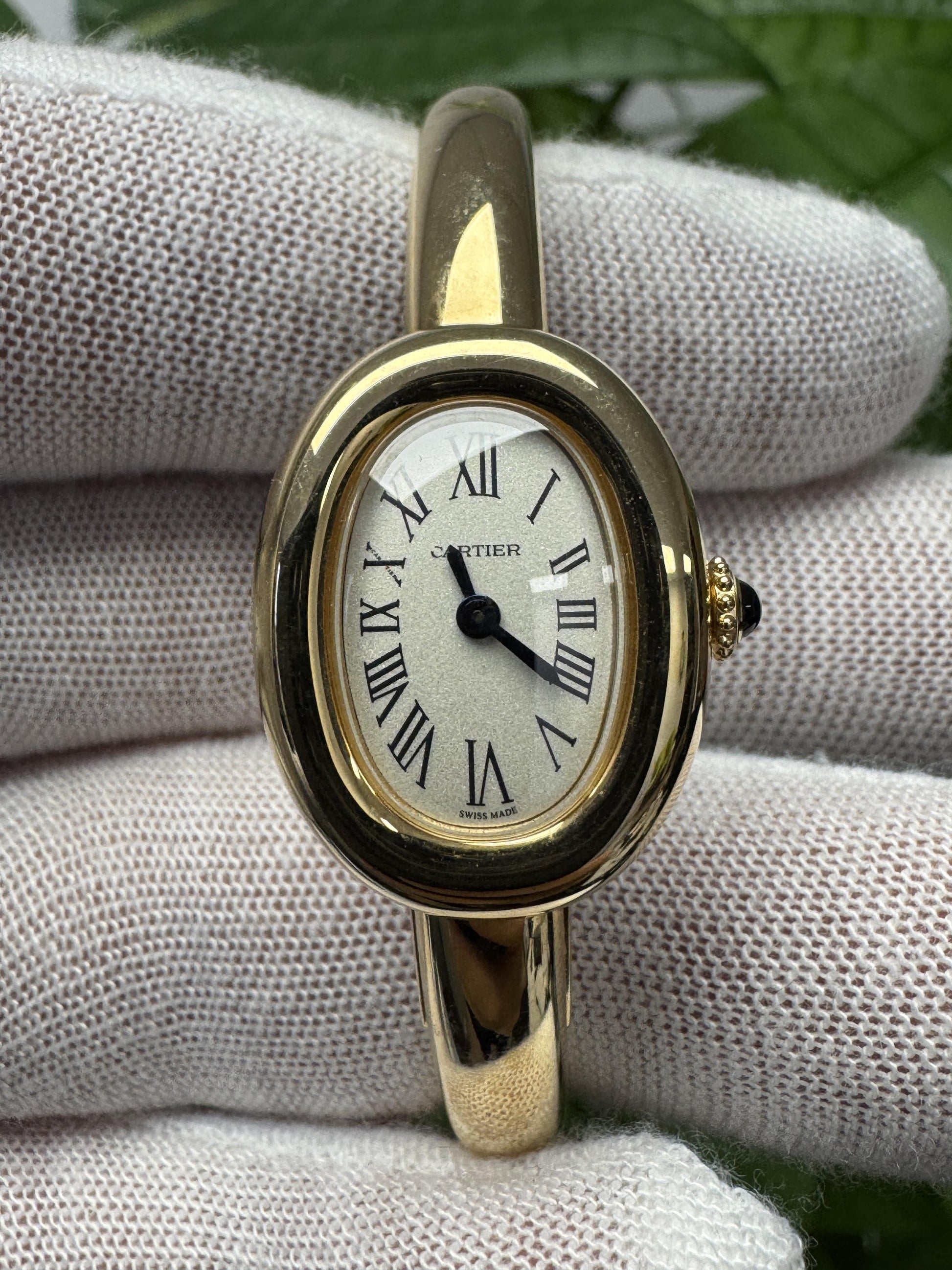 Cartier Baignoire WGBA0018 Size 15 Ladies Watch Box Papers