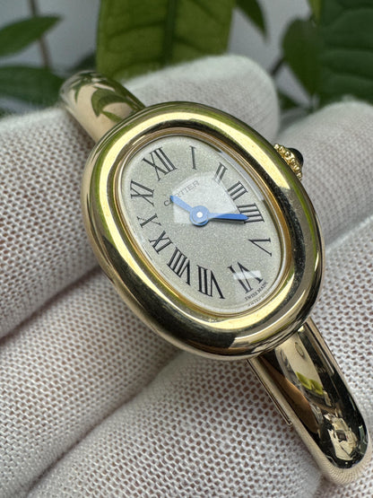Cartier Baignoire WGBA0018 Size 15 Ladies Watch Box Papers
