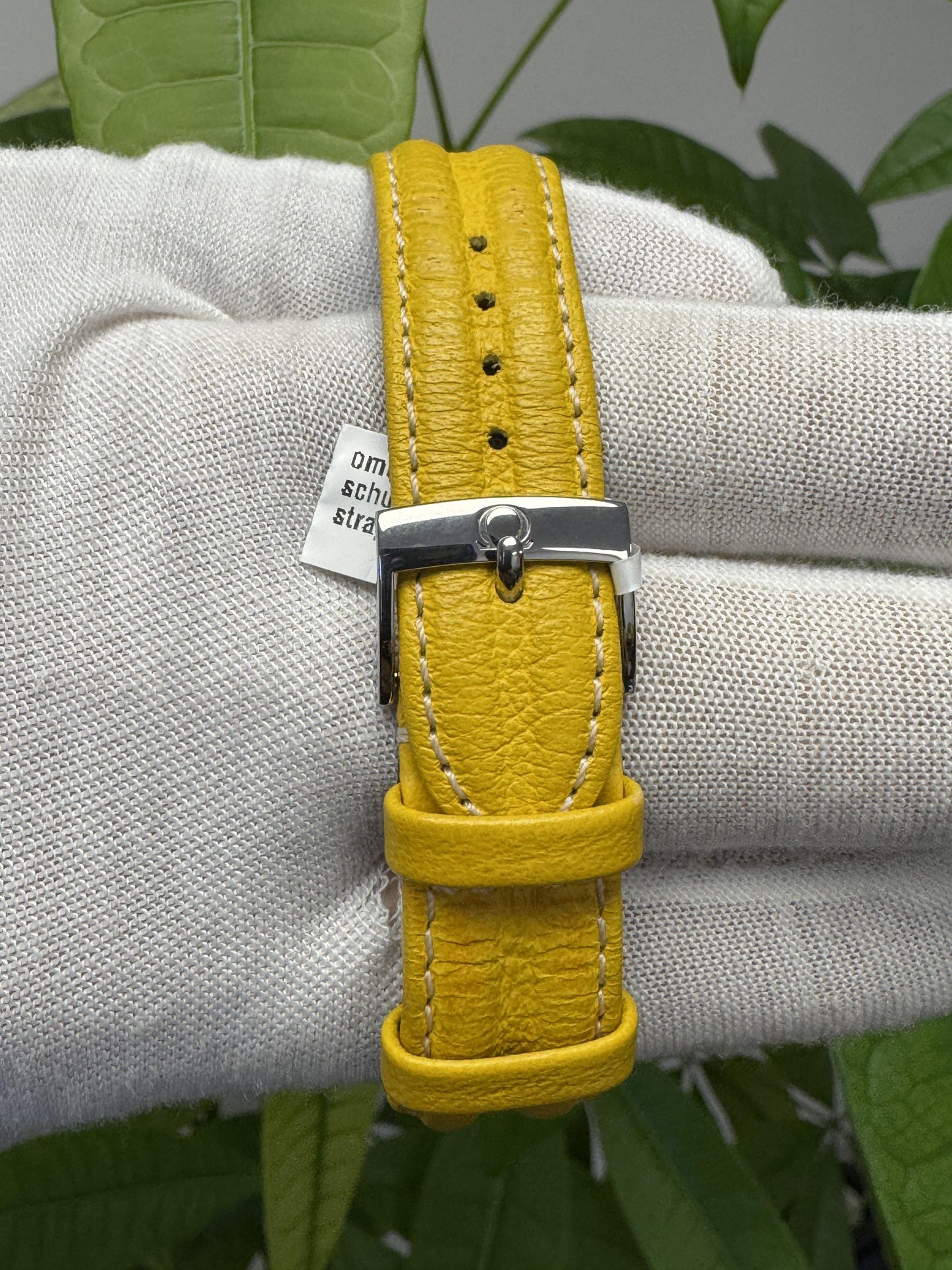 Omega Speedmaster 3810.12.40 Schumacher Yellow Strap Watch