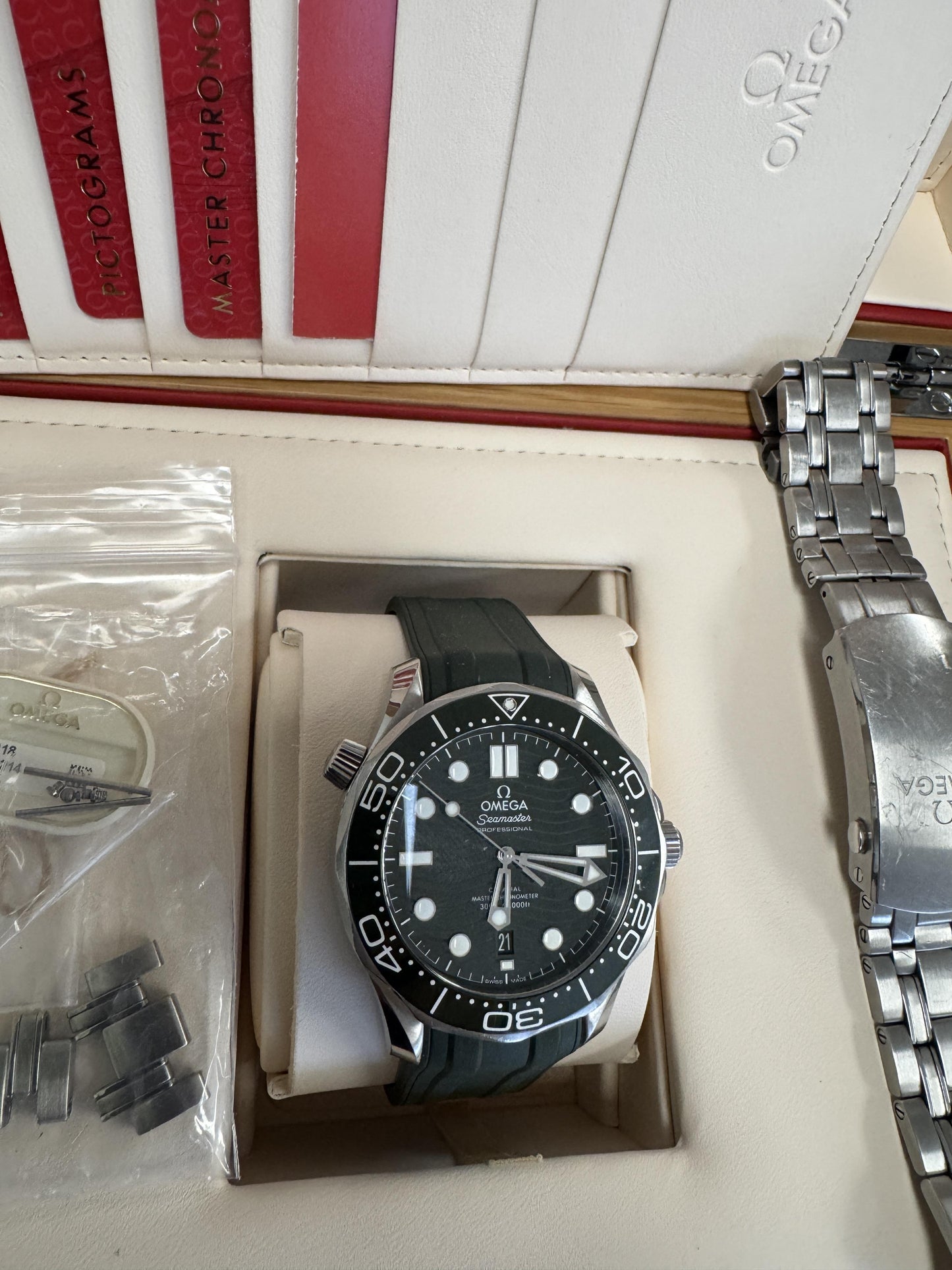 Omega Seamaster 210.30.42.20.10.001 Diver 300 Full set