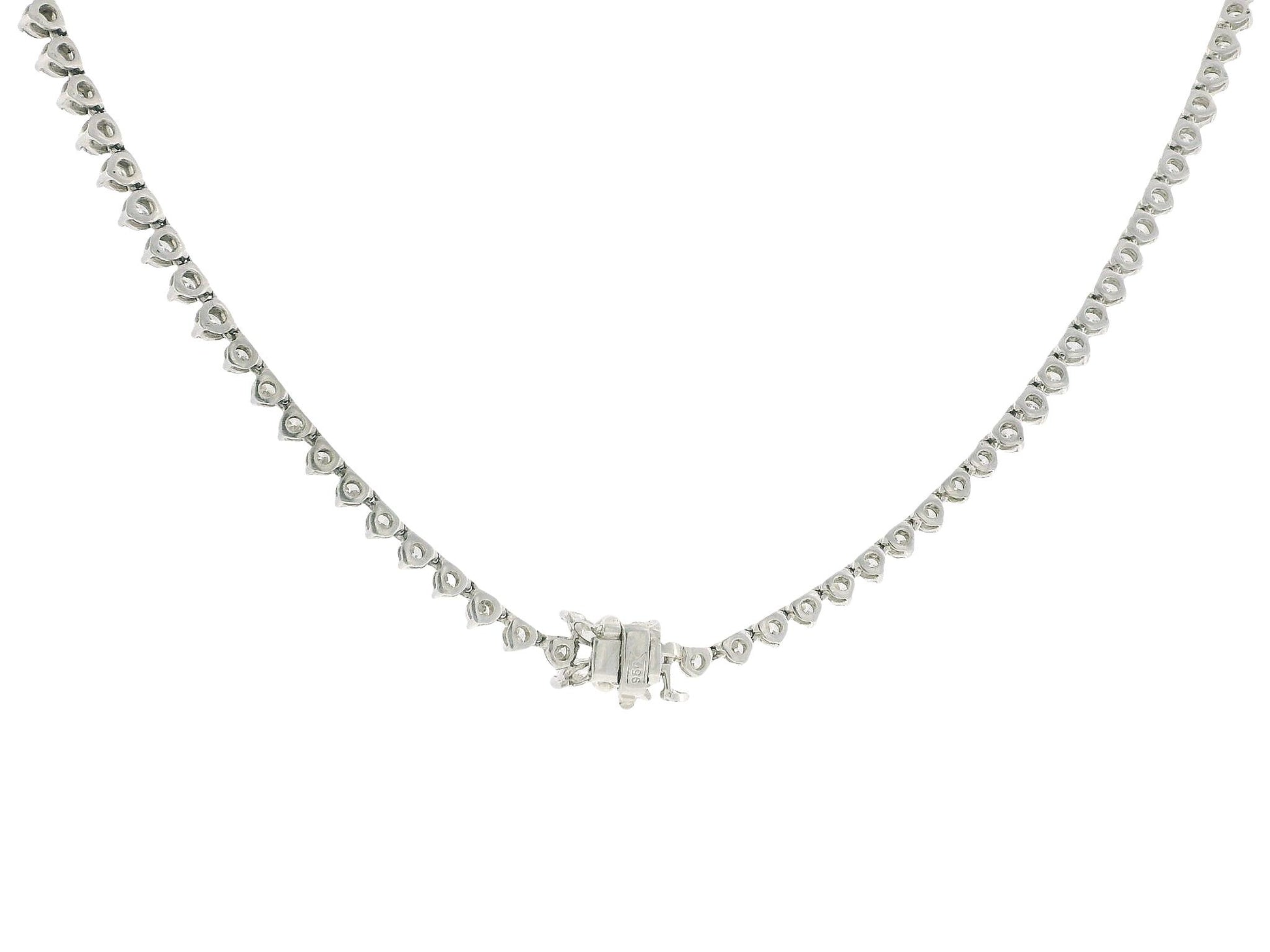 Platinum 15Ct Diamond Necklace