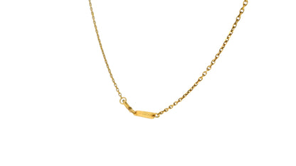 Van Cleef & Arpels Diamond Butterfly Pendant in 18K Yellow Gold Necklace