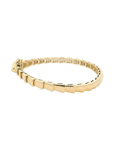 Bvlgari Serpenti Thin Bracelet 18k Yellow Gold Box & Papers 2023