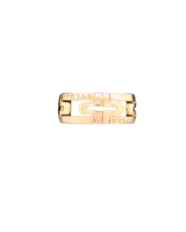 Bvlgari Parentesi Ring 18k Gold Size 52