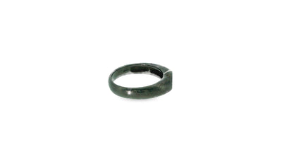18k White Gold Anodized Diamond-shield cut Ring