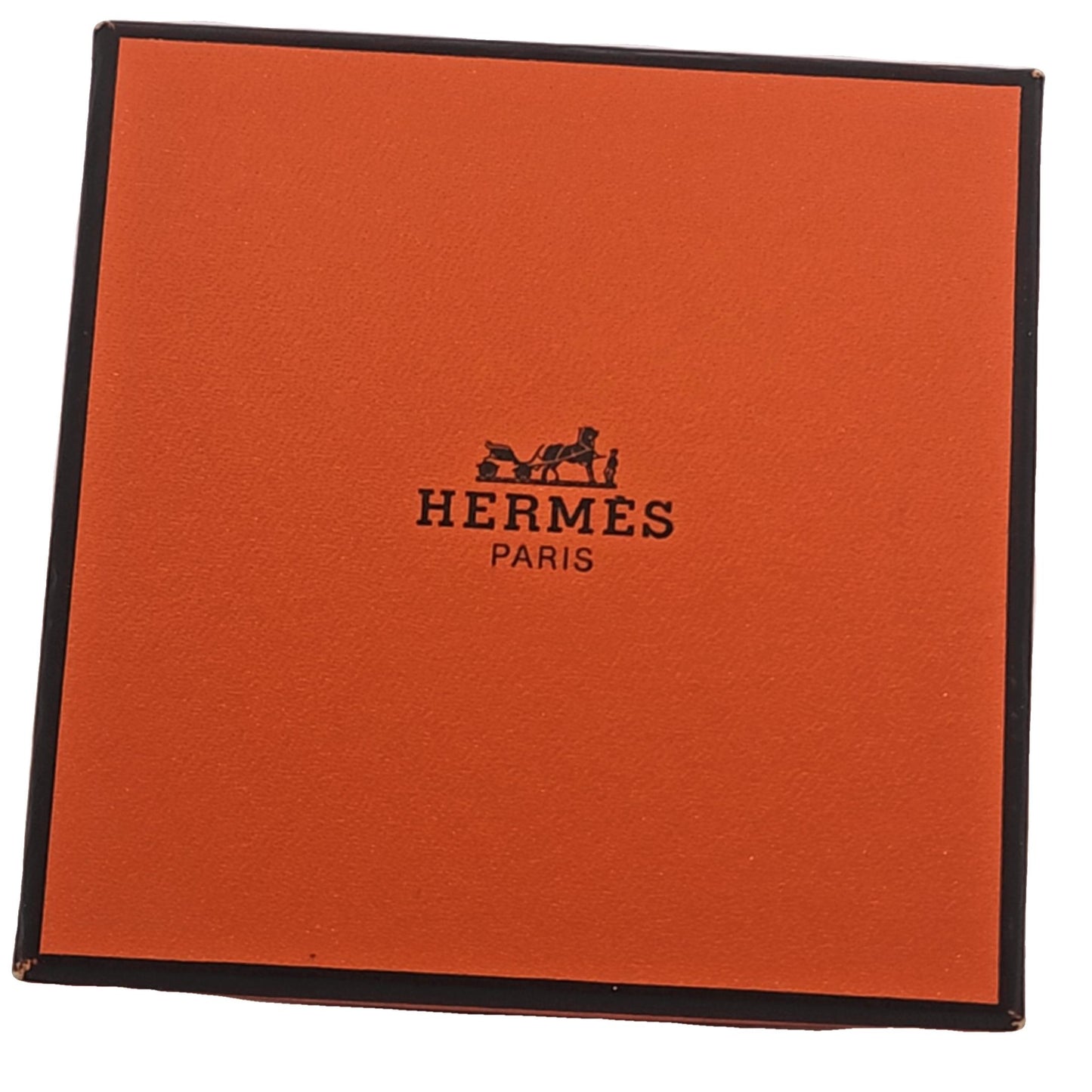 Hermes Finesse 18K Rose Gold & 18 Diamond Necklace With Box