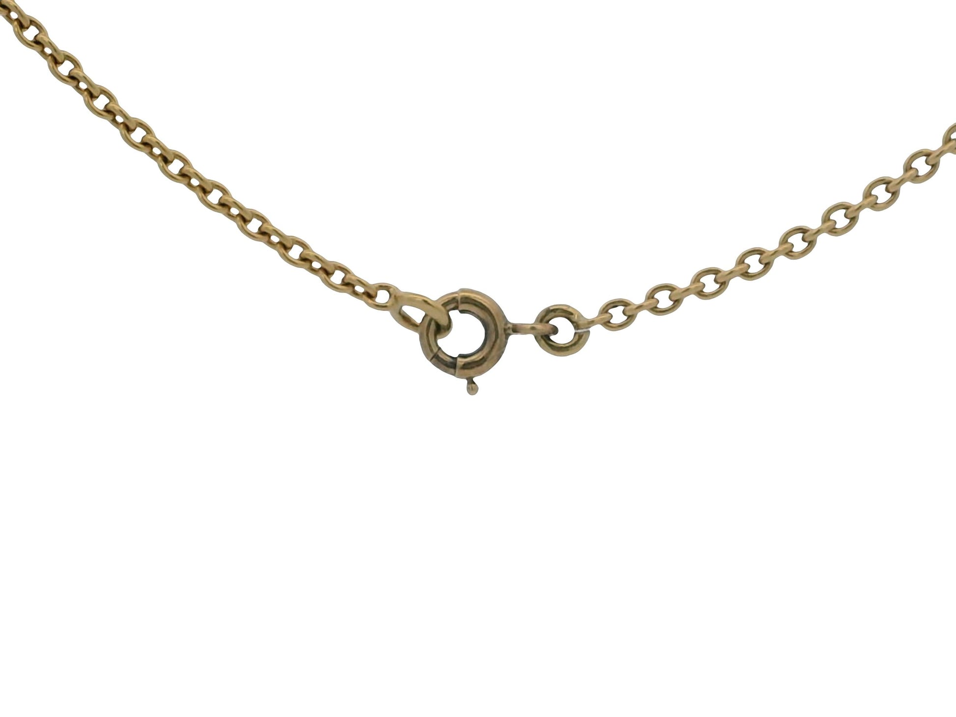 Van Cleef & Arpels 18K Yellow Gold Noeud Papillon Colored stone diamond Necklace