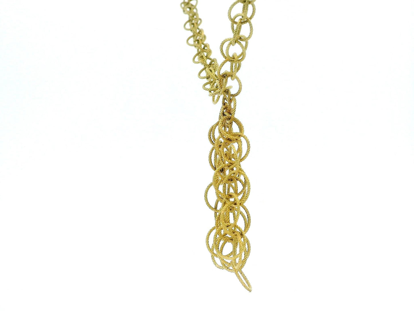 Gianmaria Buccellati Hawaii 18K Yellow gold Three Drop Necklace