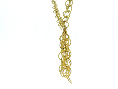 Gianmaria Buccellati Hawaii 18K Yellow gold Three Drop Necklace