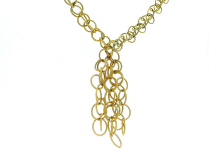 Gianmaria Buccellati Hawaii 18K Yellow gold Three Drop Necklace