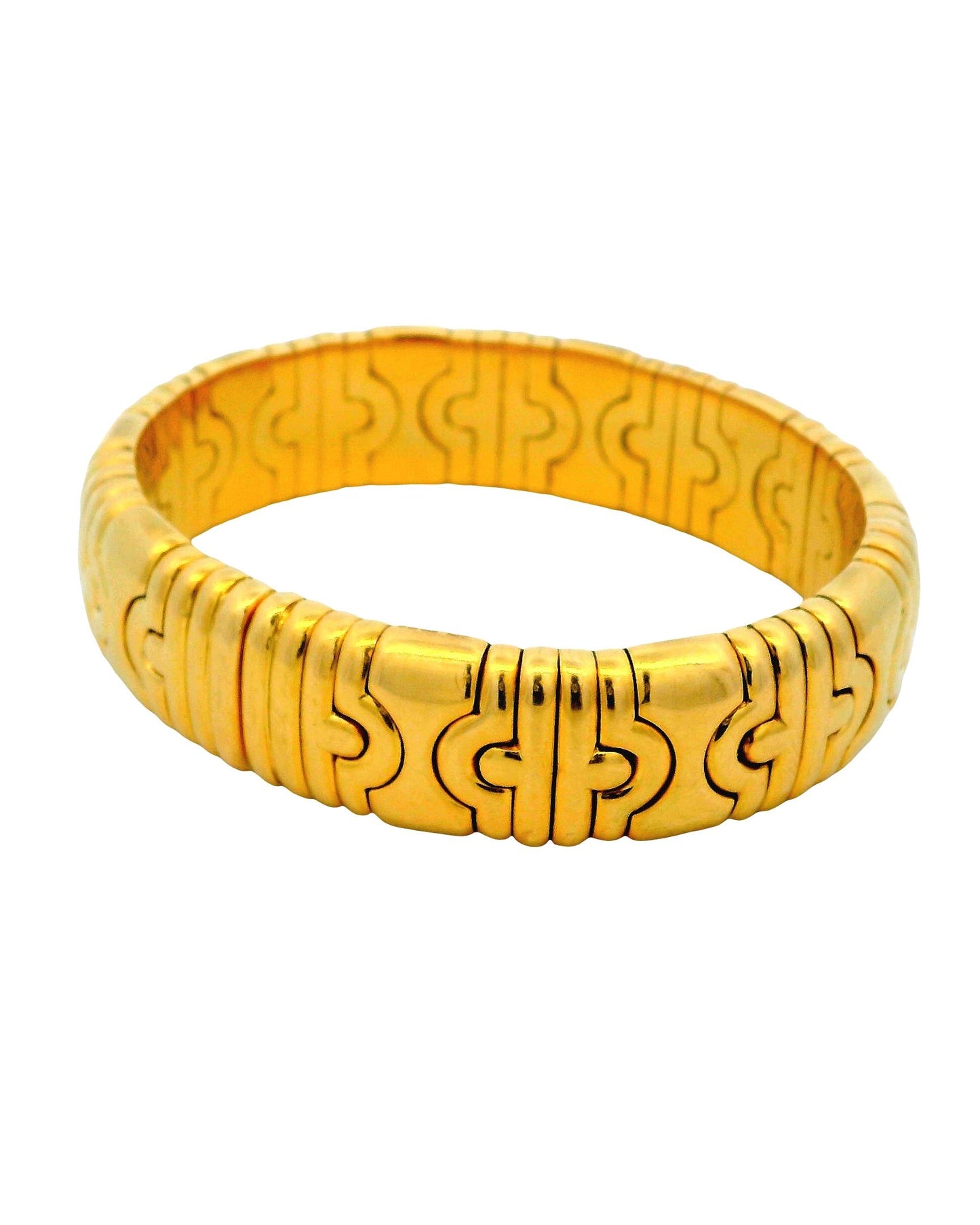 Bvlgari Parenthesis 18k Yellow Gold Cuff