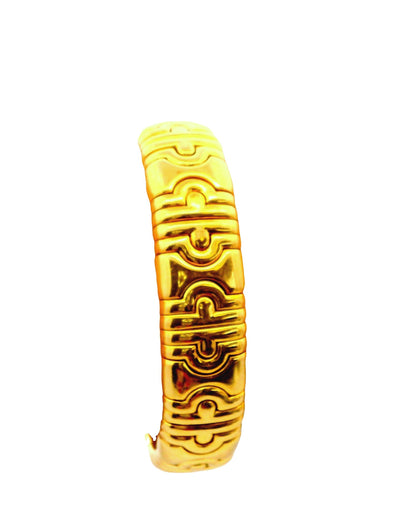 Bvlgari Parenthesis 18k Yellow Gold Cuff