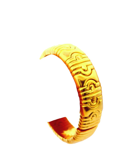 Bvlgari Parenthesis 18k Yellow Gold Cuff