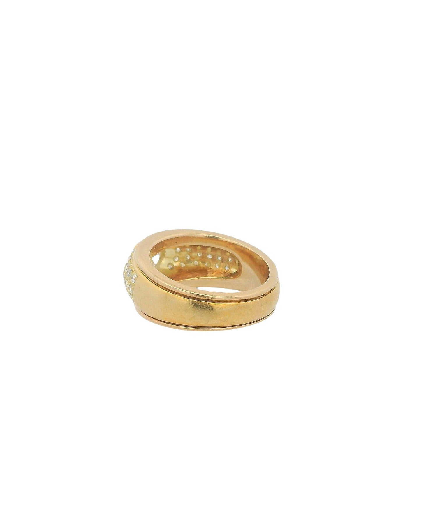 14K Yellow Gold & Diamonds Ring