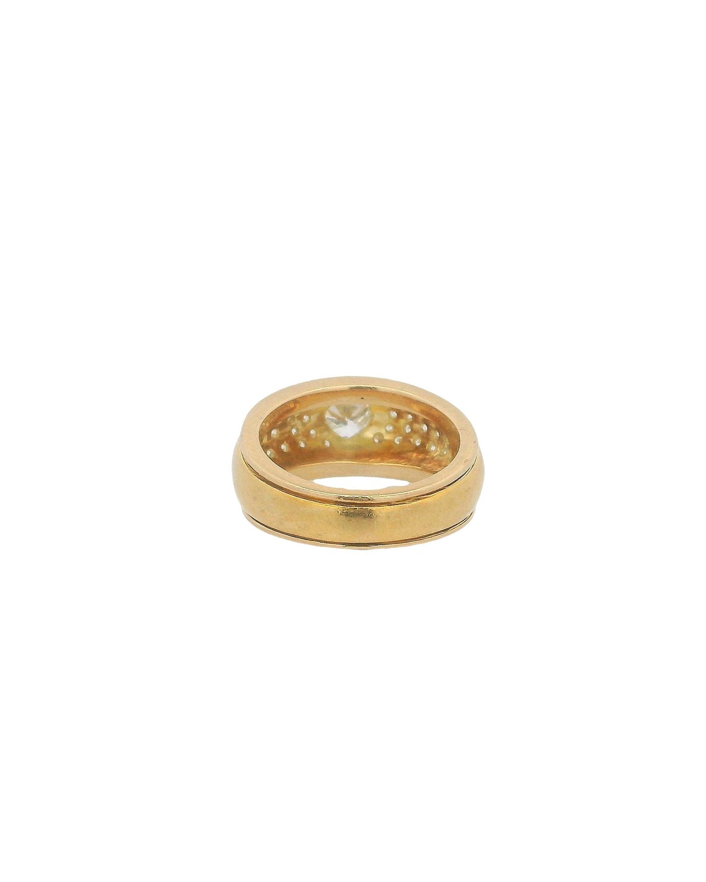 14K Yellow Gold & Diamonds Ring