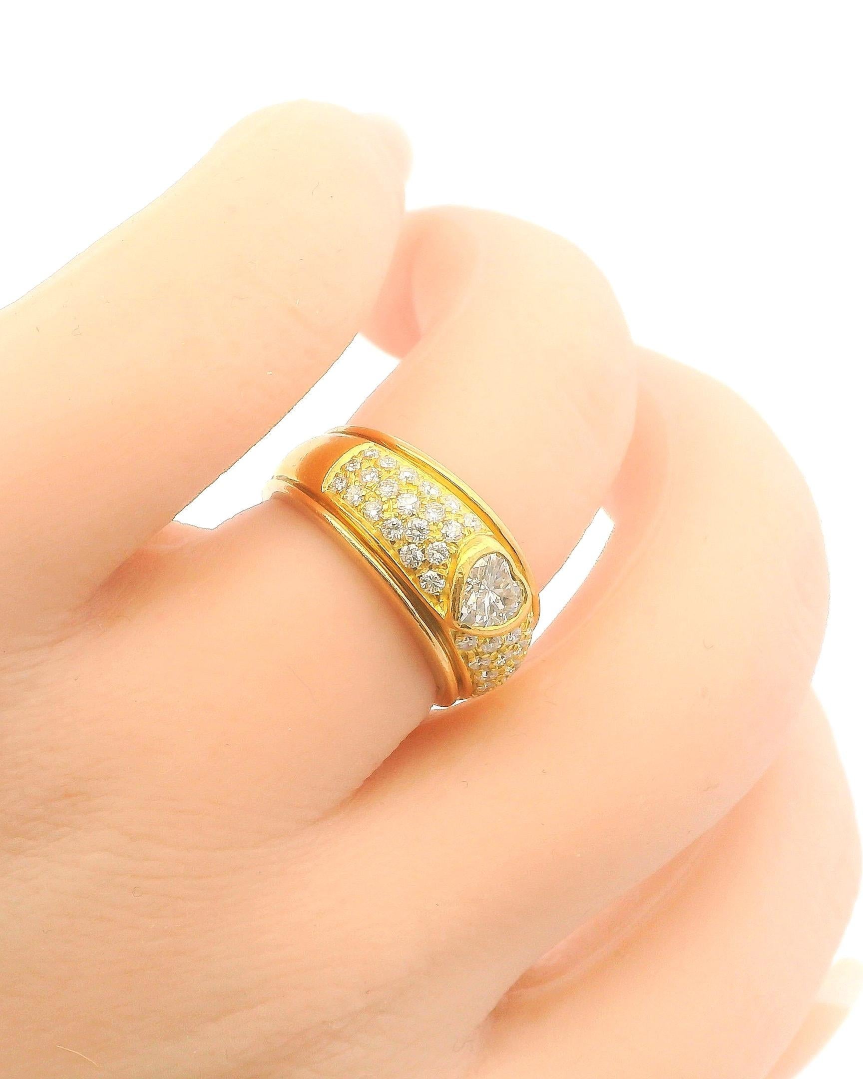 14K Yellow Gold & Diamonds Ring