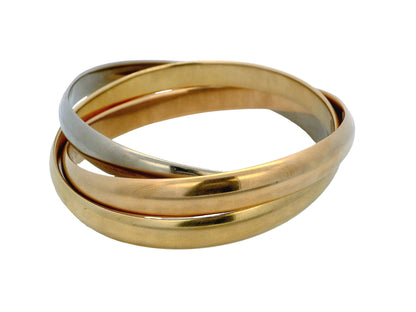 Cartier Trinity Bracelet Wide Medium-French Mark
